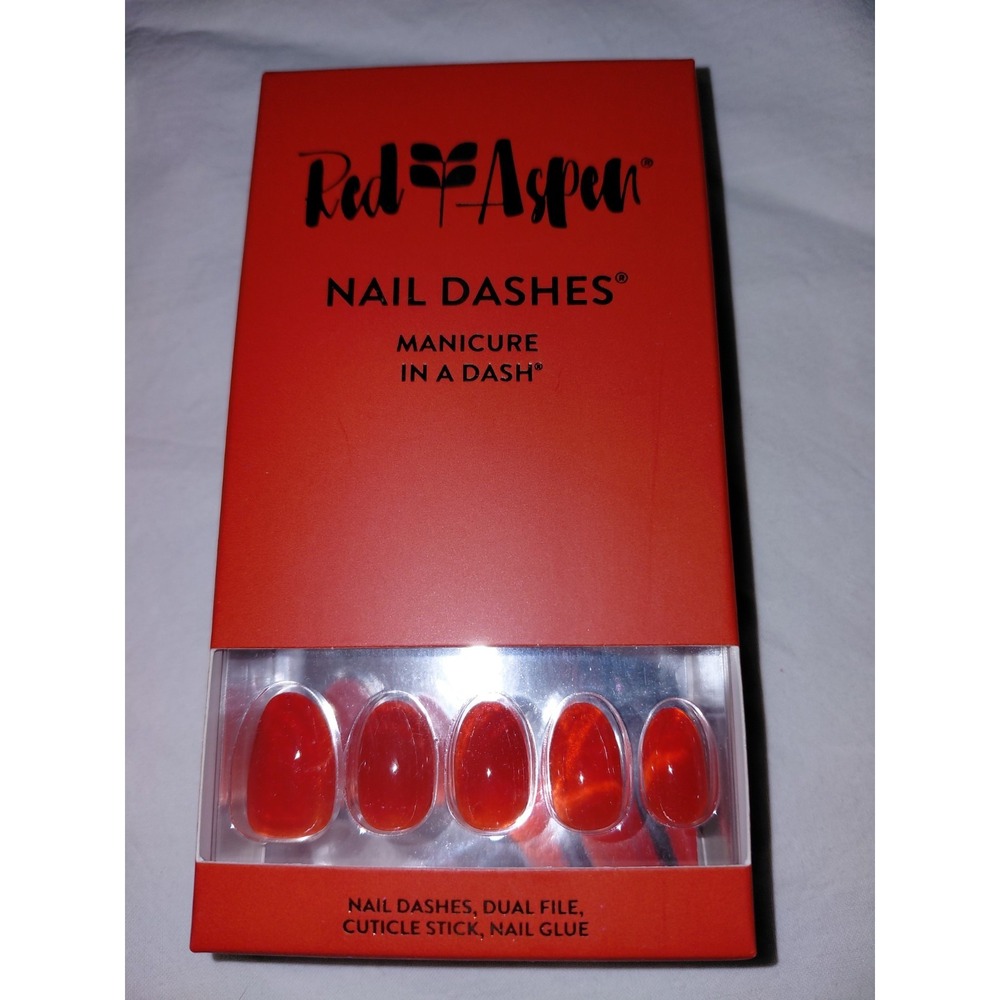 Red Aspen Nail Dashes Looking Gourd-eous, Gail Press On Nails New